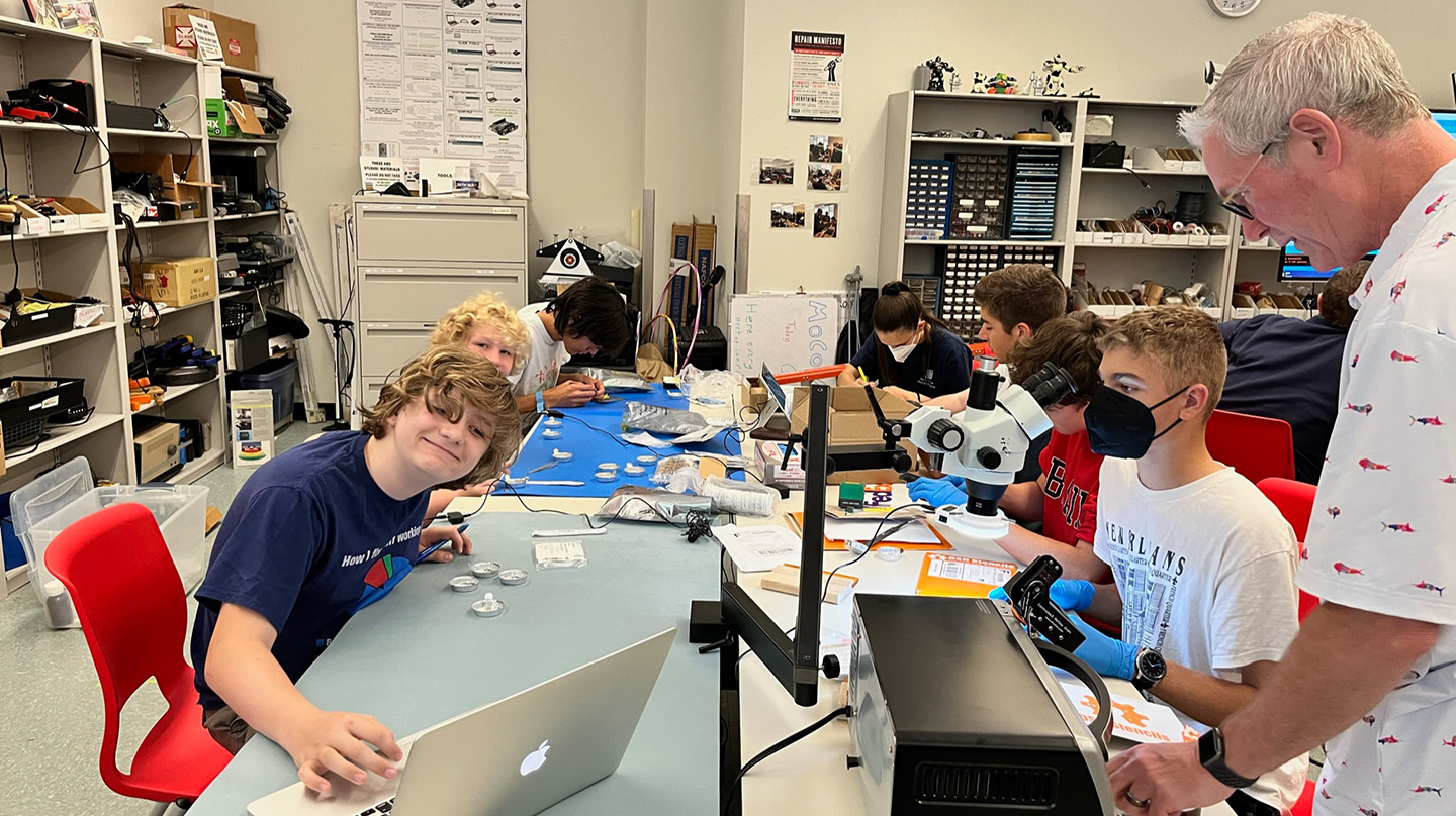 SilverSat students design and build satellite