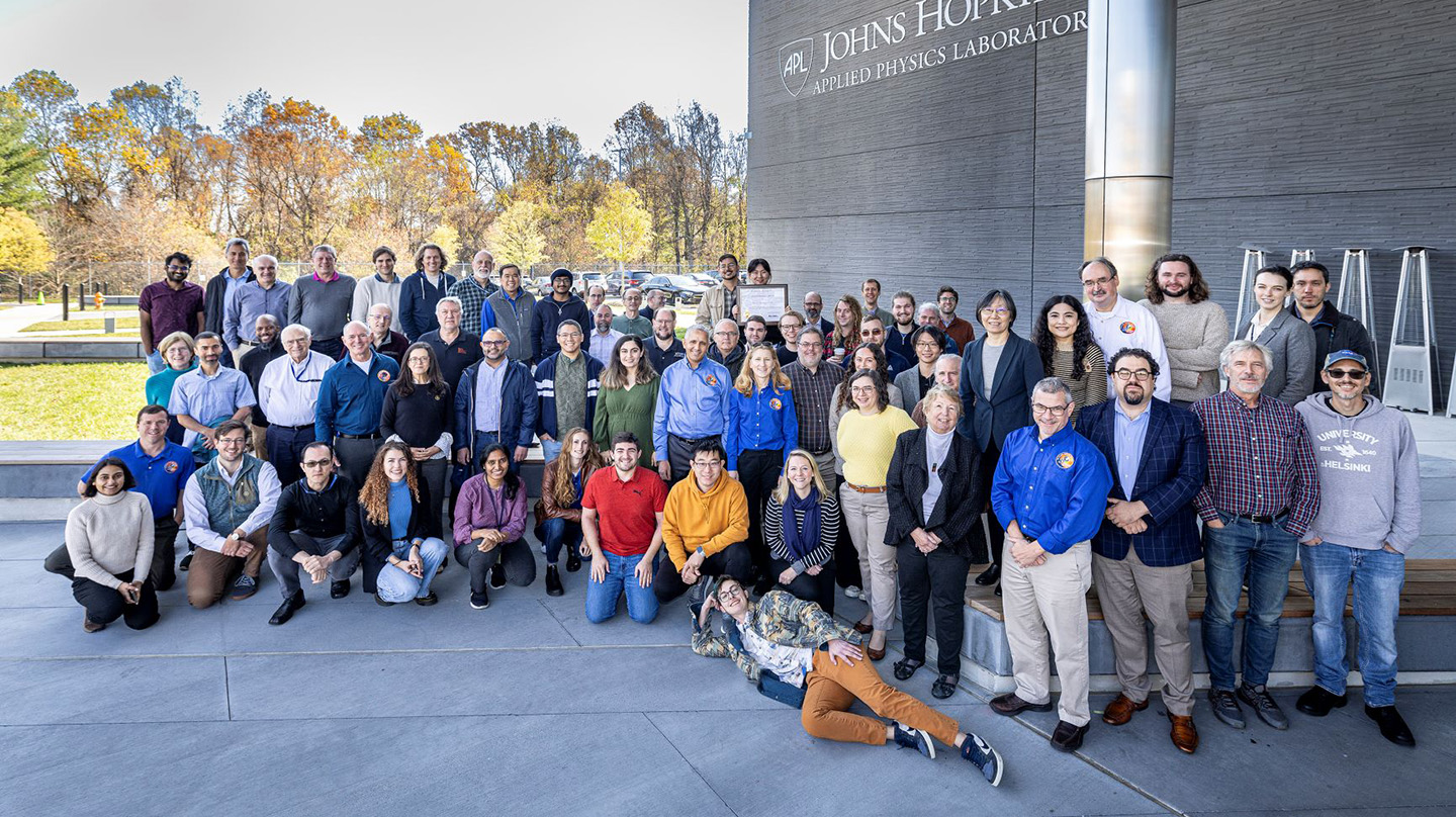 Members of NASA’s Parker Solar Probe team