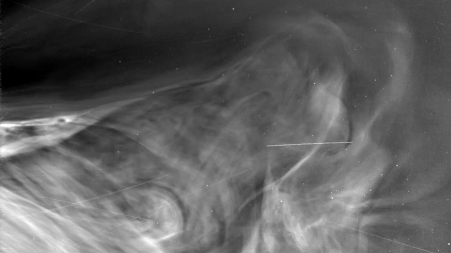 Image taken by Parker Solar Probe’s WISPR instrument