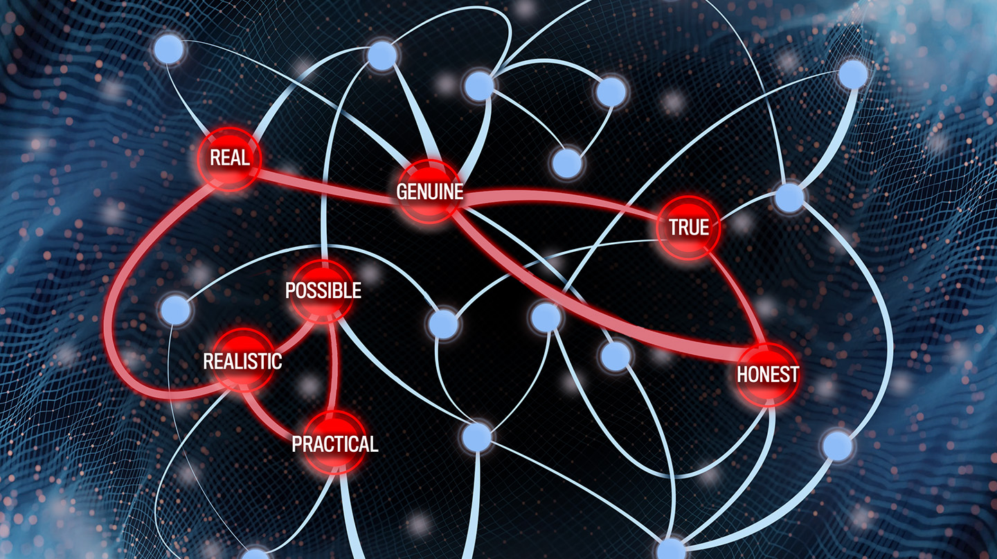 Illustration of a quantum algorithm (Credit: Johns Hopkins APL/Zac Swanson)