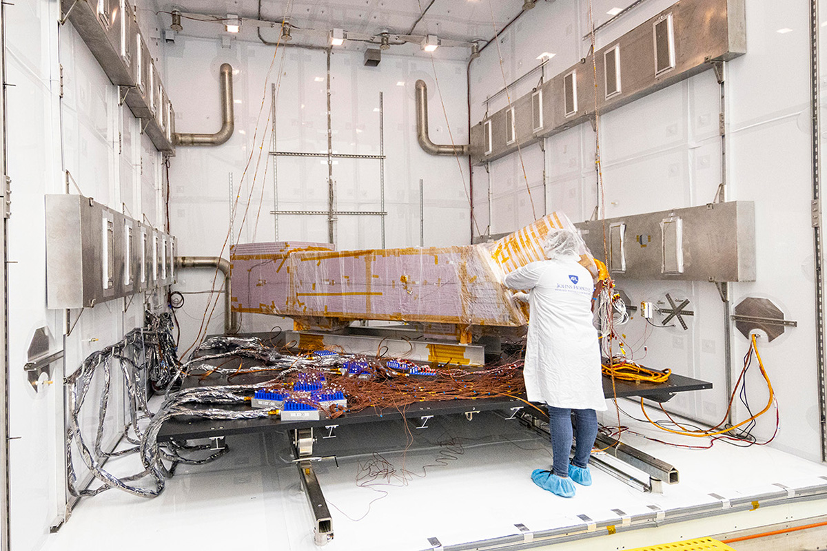 Titan Chamber (Credit: NASA/Johns Hopkins APL/Ed Whitman)