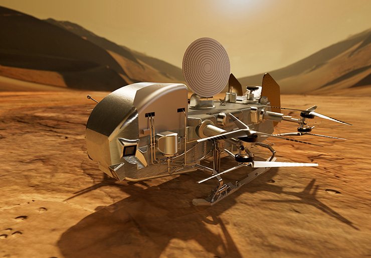 Dragonfly spacecraft