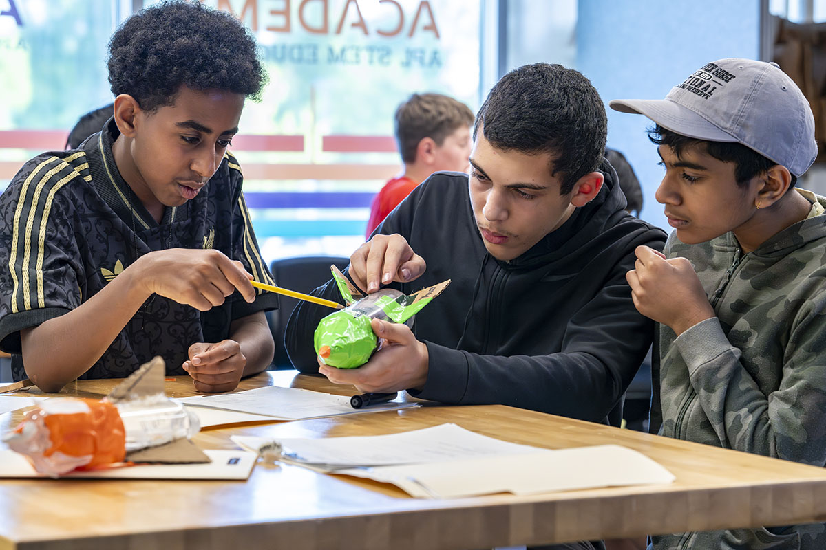 STEM Academy Ignite New Students