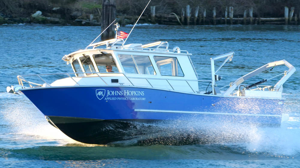 APL’s new 36-foot research vessel