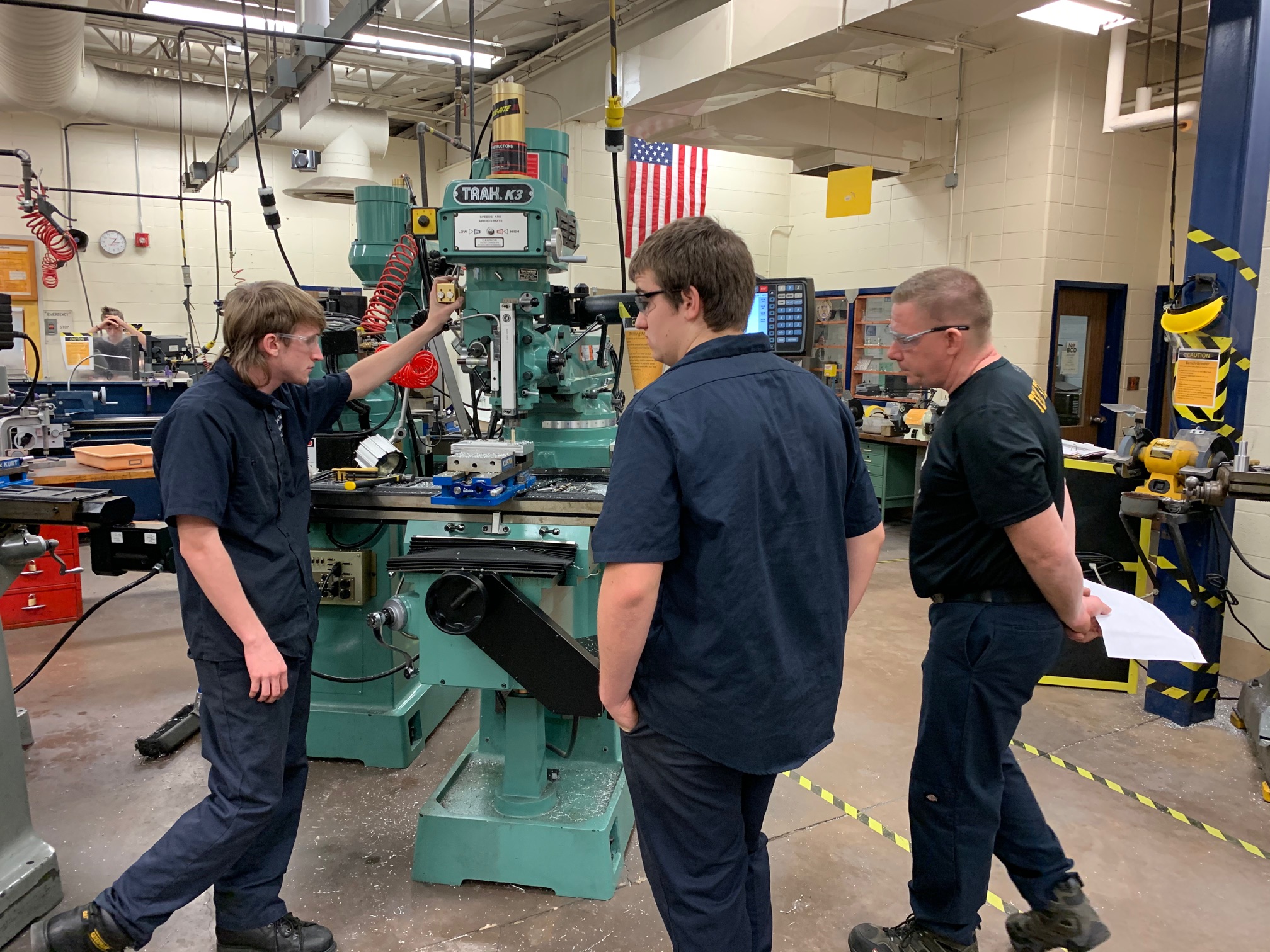 With the aid of their teachers and volunteer machinists from APL, students built parts for a gondola that will carry multiple instruments to study the Sun’s magnetic fields.