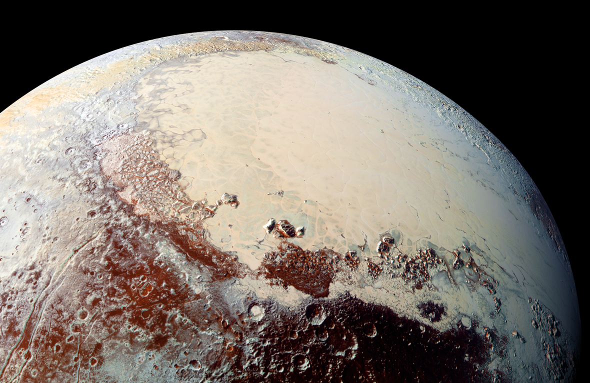 High-resolution view of Pluto's Sputnik Planitia