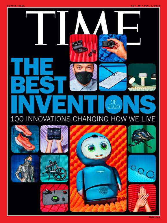The annual list of Best Inventions, announced Thursday morning, recognizes 100 groundbreaking inventions that, according to Time, “are making the world better, smarter and even a bit more fun.”  Credit: Time magazine