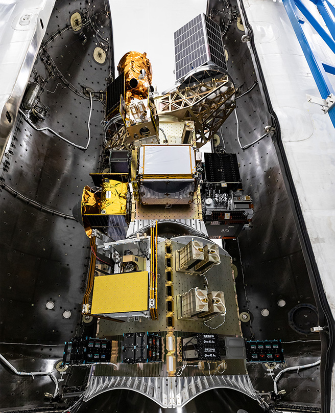 EZIE spacecraft