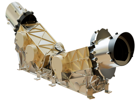 A detailed, 3D rendering of the Suprathermal Ion Spectrograph