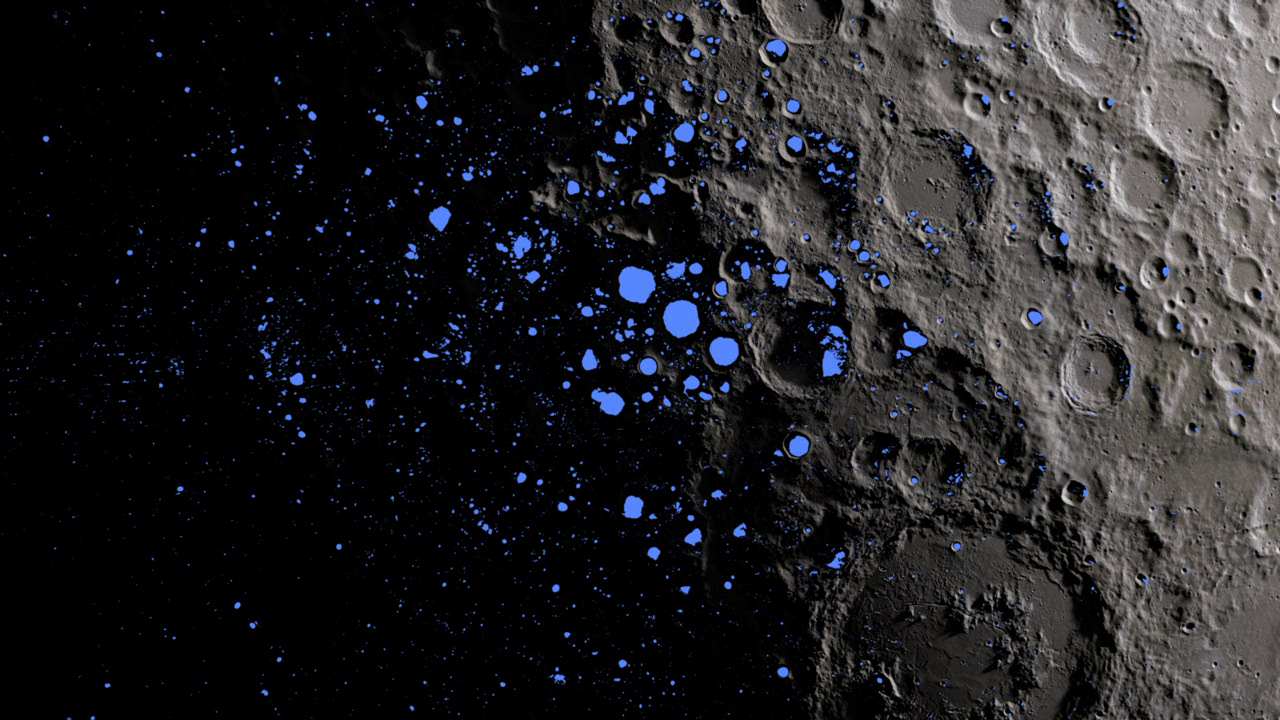 Map of moon