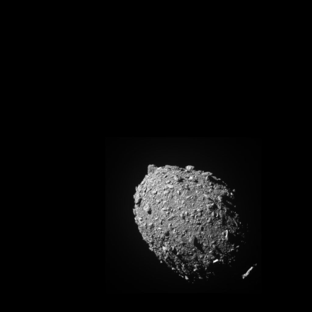 Asteroid moonlet Dimorphos