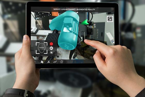 Example of AI-guided AR repair