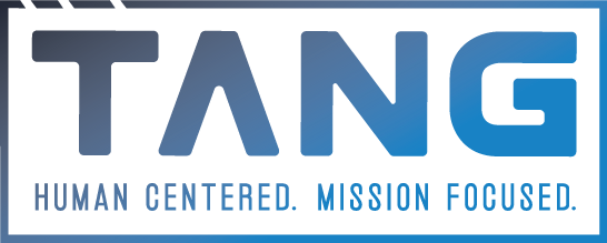 TANG with Human Centered. Mission Focused underneath